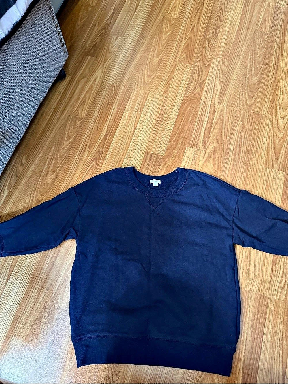 Gap Cocoon Sweatshirt Crewneck Blue Extra Small